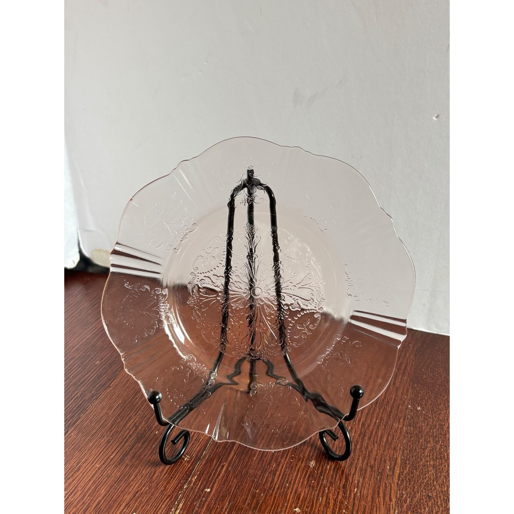 Vintage MacBeth-Evans‎ American Sweetheart Pink Depression Glass 6in Plate
